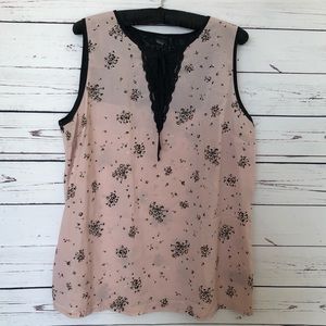 🖤Sold🖤Worthington light pink floral blouse